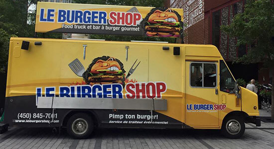 Foodtruck Le Burger Shop, bar à burger gourmet